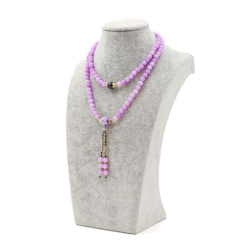 Кунзит болор (Kunzite)  чулуун эрхи 8мм