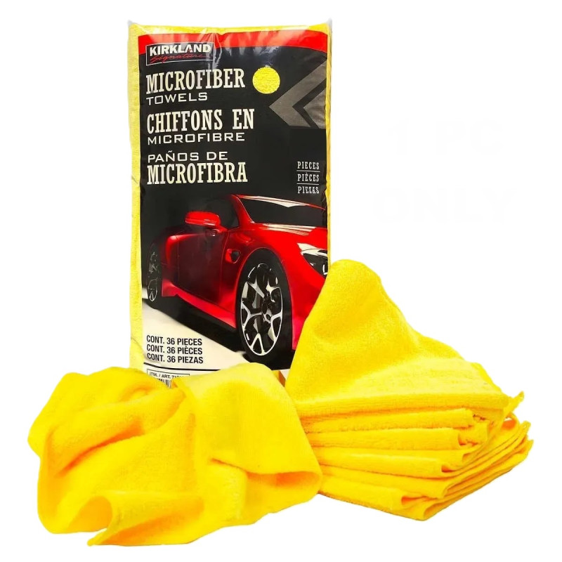 Kirkland Signature Microfiber алчуур Auto Home 40x40см