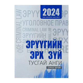 Эрүүгийн материаллаг болон процессын эрх зүй