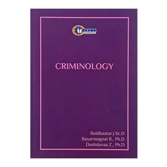 CRIMINOLOGY