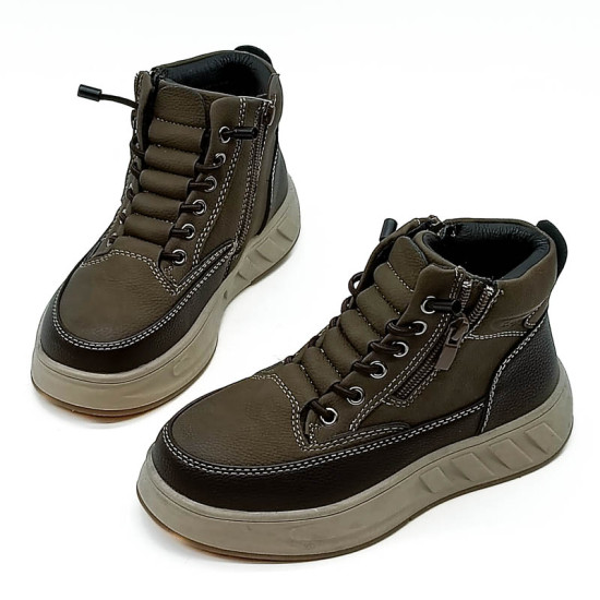 Хөвгүүдийн хавар намрын арьсан гутал