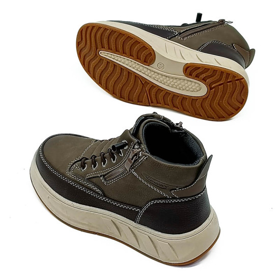 Хөвгүүдийн хавар намрын арьсан гутал